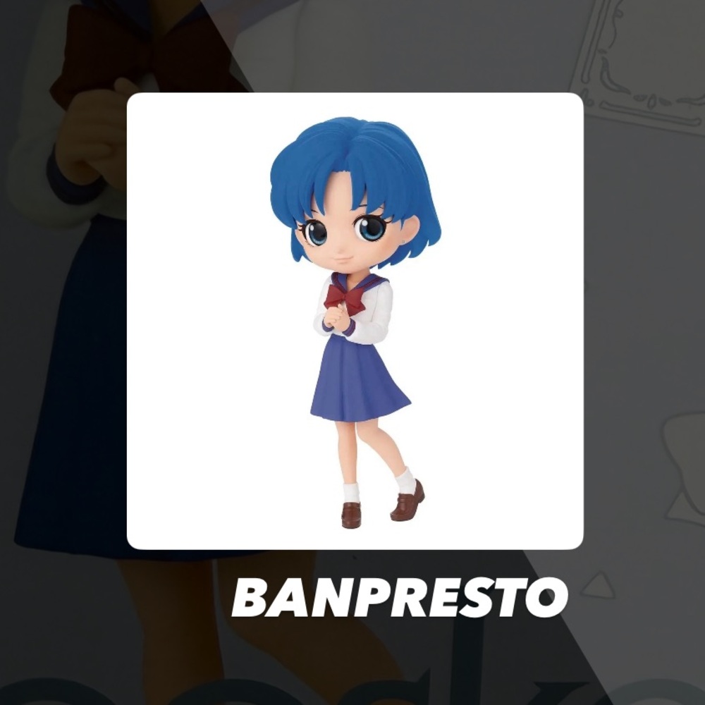 NIB Bandai Banpresto Qposket Ami Mizuno Version A Action Figure